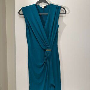 Teal Michael Kors Wrap Dress - Size XS